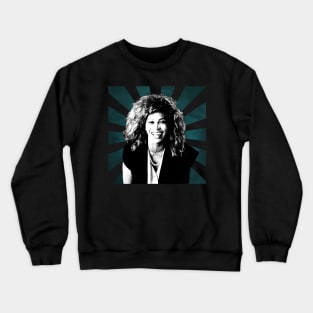 Tina Turner II Retro Pixel II 70s Crewneck Sweatshirt